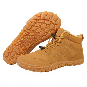 Botines de Invierno 2025 para Hombre, con Forro de Piel, Tallas Grandes, Venta al por Mayor Transfronteriza, Zapatos para Viajes al Aire Libre, AliExpress Independiente - Product Image 4