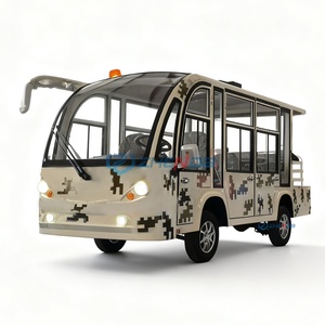 Zhenda CE Certified 11 Seats 72V 7.5Kw AC Motor Electric Mini Tourist Sightseeing Bus High Performance Premium Bus - Product Image 1
