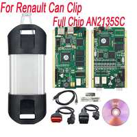 NOUVEAU Can Clip V234 pour Renault Prise en charge du système CAN-M Diagnostic Obd2 Interface de diagnostic automatique Scanner