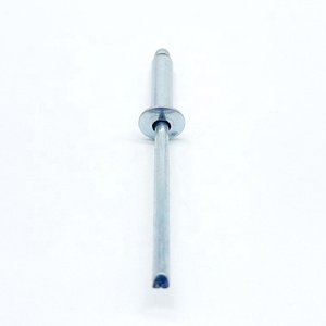 Rivets aveugles à tête dôme ouverte en aluminium, à mandrin en acier, pour tôles métalliques, directement de l'usine - Product Image 4