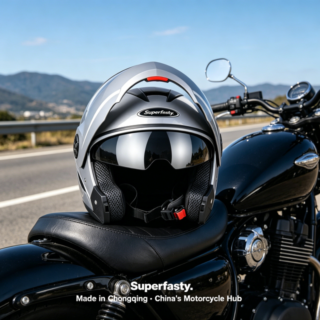 Motorcycle Accessories Helmet Sport Windproof Made in China Dust-proof Customized Motorcycle Helmet for Daily Urban Commuting