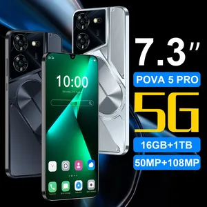 Pova5promax câmera que transfere para telefones celulares, carregador de carro e acessório para celular Android