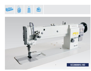 Machine à coudre industrielle à bras long à triple entraînement direct à vendre GC20608HL18D - Product Image 5