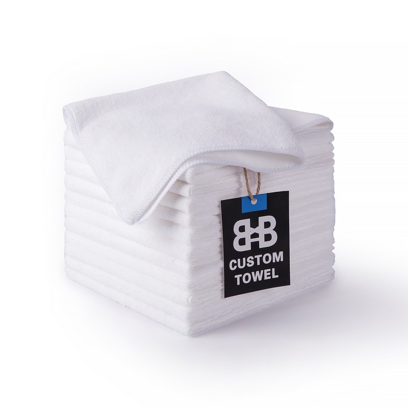 100 Polyester Custom Grey Salon Towels