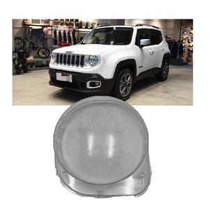 Faro anteriore auto copriobiettivo in vetro copertura faro frontale per Jeep <span class=keywords><strong>Renegade</strong></span> 2016-2021 - Product Image 1