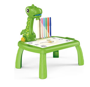 Giocattolo Educativo per Bambini 2022 Nuovo Design 3 in 1 Proiettore Elettronico per Disegno Lavagna LED per Bambini - Product Image 1