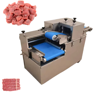 Commercial Meat Cube Cutting & <b>Dicing</b> Machine 600kg/h Capacity 380V High Efficiency Easy to Operate - Product Image 1