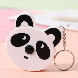 Porte-clés ruban à mesurer rétractable personnalisé QYS, 150 cm, motif animal de dessin animé, souple, cadeau promotionnel - Product Image 5