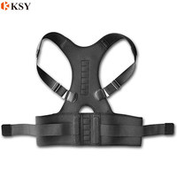 Corsé ortopédico para hombro y columna vertebral, alisador de espalda ajustable, terapia magnética, Corrector de postura, cinturón de soporte