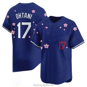 2025 maillot de <span class=keywords><strong>baseball</strong></span> pour hommes nouveau Design #17 Shohei haute qualité vente chaude Ohtanies <span class=keywords><strong>chemise</strong></span> respirant - Product Image 1