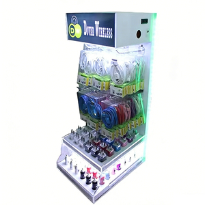 Nuovo arrivo in acrilico contatore cellulare <span class=keywords><strong>accessori</strong></span> del telefono display caricabatteria da <span class=keywords><strong>auto</strong></span> di visualizzazione per il negozio - Product Image 1