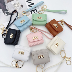 Organizador de cables de datos mini, llavero creativo con cadena, monedero de PU <span class=keywords><strong>para</strong></span> muñeca, colgante, accesorio <span class=keywords><strong>para</strong></span> teléfono, regalo. - Product Image 1