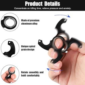 Llavero Giratorio Antiestrés para Dedos, Juguete para Niños y Adultos, Alivia la Ansiedad, Popular Spinner Karambit - Product Image 4