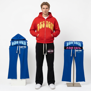 Nouvelle Collection 2026 – Survêtement Homme Hiver à Capuche Couleur Unie avec Poches Zippées, Respirant et Léger, Idéal Loisirs, Streetwear et Sport – 100% Coton - Product Image 5