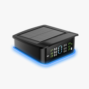 Sistema <span class=keywords><strong>de</strong></span> control <span class=keywords><strong>de</strong></span> presión <span class=keywords><strong>de</strong></span> neumáticos (TPMS) solar para camiones, con sensor interno para 4 <span class=keywords><strong>ruedas</strong></span>, alerta en tiempo real y luz ambiental para furgonetas <span class=keywords><strong>de</strong></span> carga y autobuses. - Product Image 4