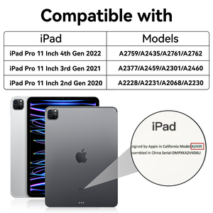 Étui clavier Kenke pour <span class=keywords><strong>ipad</strong></span> <span class=keywords><strong>Pro</strong></span> <span class=keywords><strong>11</strong></span> <span class=keywords><strong>pouces</strong></span> 2020 2021 2022 4ème <span class=keywords><strong>génération</strong></span> housse de tablette avec porte-crayon usine en gros - Product Image 2