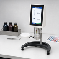 DV-IICPHB Viskometer Pelat Kerucut Terkontrol Suhu, Rheometer Pelat Kerucut, Pengukur Viskositas, Alat Uji Laboratorium QC
