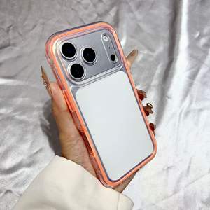 Funda para iPhone 17 Pro Max, de resina epoxi colorida, diseño dos en uno con ranura, cubierta completa a prueba de golpes. - Product Image 5