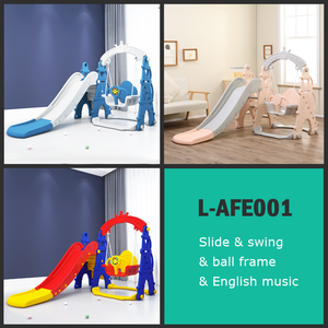 Feiqitoy, columpio para interiores, juguetes deslizantes para niños, casa de juegos de plástico, trampolín, parque de aventuras, guardería, uso doméstico para juegos infantiles - Product Image 3