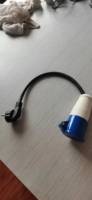 EU Schuko Stecker an 32A 2P E CEE Buchse 3x2,5mm Verlängerung kabel