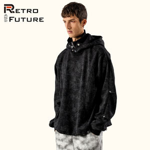 कूल लोग हुड शैली के कपड़े प्रीमियम गुणवत्ता वाले स्टड ज़िप अप स्ट्रीटवियर ओवरसाइज़ ग्रिलिश हूडी स्पोर्टवियर ऑनलाइन - Product Image 1