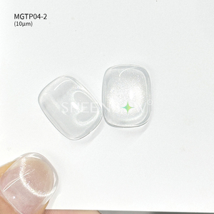 Siêu phổ biến bạc màu bột từ tính cho gel đánh bóng lớp mỹ phẩm không có nickle không có bóng mèo sắc tố mắt - Product Image 1