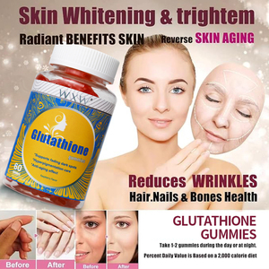 Gommes à saveur de framboise très savoureuses, extrait de vitamine C, gommes blanchissantes, effet anti-âge pour adultes, blanchissez votre peau - Product Image 5