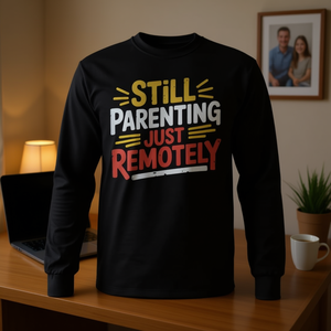 Maglietta a maniche lunghe Empty Nest Parenting Remotely - Product Image 3