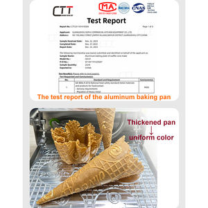 آلة مخروط الآيس كريم مع شعار مخصص لفكرة الأعمال الصغيرة ، صانع مخروط الوافل بشعار شخصي مخصص مع CE - Product Image 3