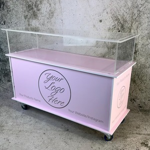 ขาตั้งรถเข็นไม้กลางแจ้งเคลื่อนย้ายได้ - Product Image 2