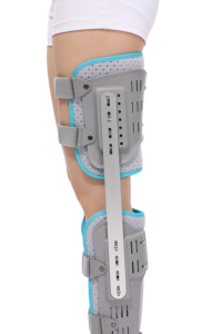 Rodillera ortopédica médica con doble bisagra, <span class=keywords><strong>ortesis</strong></span> <span class=keywords><strong>articulada</strong></span>, fijador de rodilleras, soporte - Product Image 5