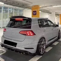 Heckspoilerlippe für Golf 7 MK7 Golf 7.5 GTI/R/RLine ASPEC Style 2014-2020 Dachkoffer-Heckflügel-Kit Tuning
