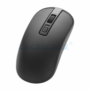 Phổ Cắm và chơi Chuột không dây máy tính xách tay Trọng lượng nhẹ màu đen im lặng 2.4Ghz chuột không dây với pin - Product Image 3