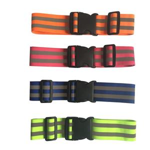 Cintura di Sicurezza Riflettente Personalizzata ad Alta Visibilità, Fascia Elastica Regolabile per Corsa Notturna, Ciclismo, Sport all'Aperto, DPI - Product Image 5