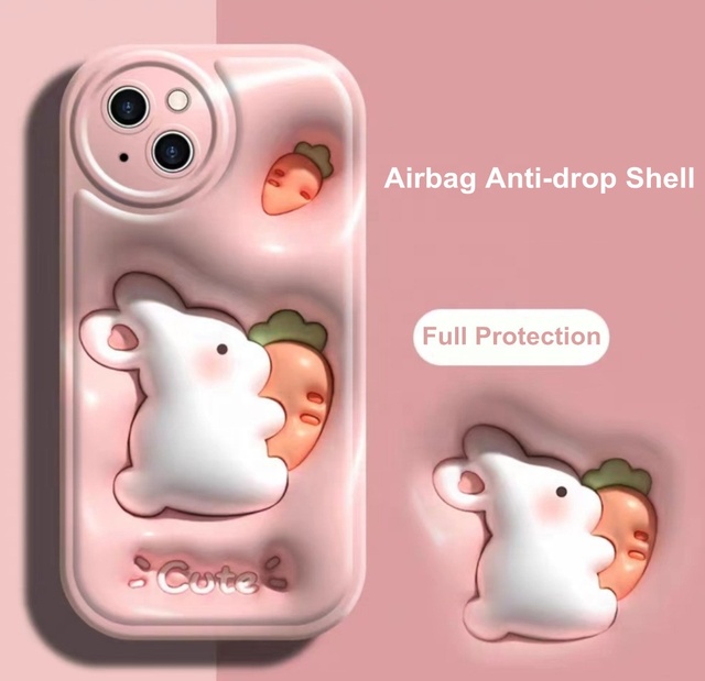 2024 New Arrivals 3D Cute Cartoon TPU Case for Vivo Y21 Y25 Y35 Y95 Y55s Back Cover Phone Case