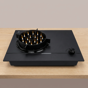Table de cuisson à induction électrique encastrable 3000W, commande par bouton, 220V, surface en céramique, pour cuisine domestique et hôtelière - Product Image 6