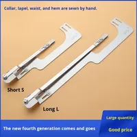 Nouveauté : Guide de couture pour machine à coudre plate, outil pour surjeteuse, pied presseur pour patte de boutonnage