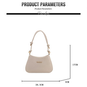 Sac bandoulière uni, sac de poitrine, sac à épaule simple et élégant, sac à main <span class=keywords><strong>pour</strong></span> <span class=keywords><strong>femme</strong></span> - Product Image 2