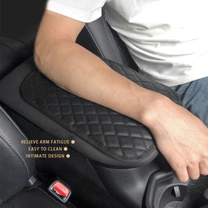 Kit de protection intérieur universel pour accoudoir de véhicule en cuir résistant à l'usure Marcan, décoration, protection, noir, 30,5x20cm - Product Image 3