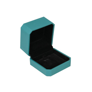 Cadeau de rangement en acrylique empileurs pour enfants mini bague de mariage en velours hexagone grande boîte à <span class=keywords><strong>bijoux</strong></span> de montre plate noire pour bagues boucles d'oreilles pendentif - Product Image 5