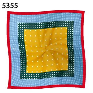 Mouchoir de poche pour hommes de haute qualité en gros prêt à expédier pochette en polyester satiné imprimable par sublimation - Product Image 4