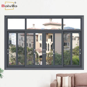 <span class=keywords><strong>Fenêtres</strong></span> coulissantes en aluminium <span class=keywords><strong>à</strong></span> <span class=keywords><strong>double</strong></span> <span class=keywords><strong>vitrage</strong></span> certifiées australiennes, norme AS2047, style de conception européen, <span class=keywords><strong>isolation</strong></span> thermique - Product Image 6