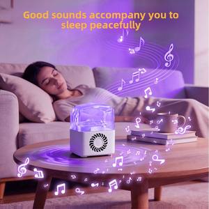 Upgrade New RGB Remote Dynamic Water Ripple Waves <b>Light</b> <b>Projector</b> Speaker Cordless for Home Outdoor Party Decor Bedroom Battery - Product Image 4