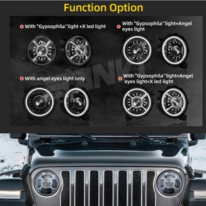 Jeep-Wrangler-JL 9 Inch Headlight Assembly for jeep Car Retrofit Adjustable Multifunction Headlamps - Product Image 4