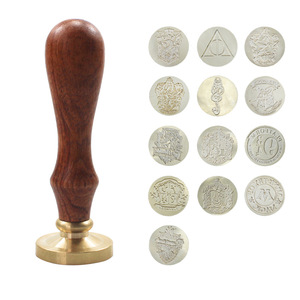 Sellos de cubitos de hielo multicolor y de tamaño con cabeza de latón macizo Mango de madera Sellos de cera de sellado para whisky <span class=keywords><strong>Mojito</strong></span> Drinks <span class=keywords><strong>Bar</strong></span> - Product Image 3