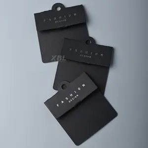 Designer cartão brinco cartão, logotipo personalizado jóias brinco packaing exibição papel titular do cartão/.
