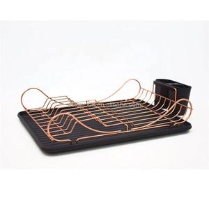 Para cocina Estantes para platos de alambre cromado Escurridor de platos Estante para platos - Product Image 3
