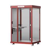 Cabine d'enregistrement acoustique pour studio à domicile