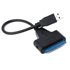 USB 3.0 A SATA 22 Pin Da 2.5 Pollici Hard Disk Drive SSD Adattatore del Connettore del Cavo di Piombo