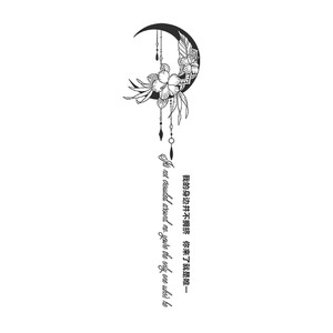 Tatuaje Temporal Semipermanente para el Pecho, Diseño Artístico Corporal a Prueba de Agua para Mujeres - Product Image 3